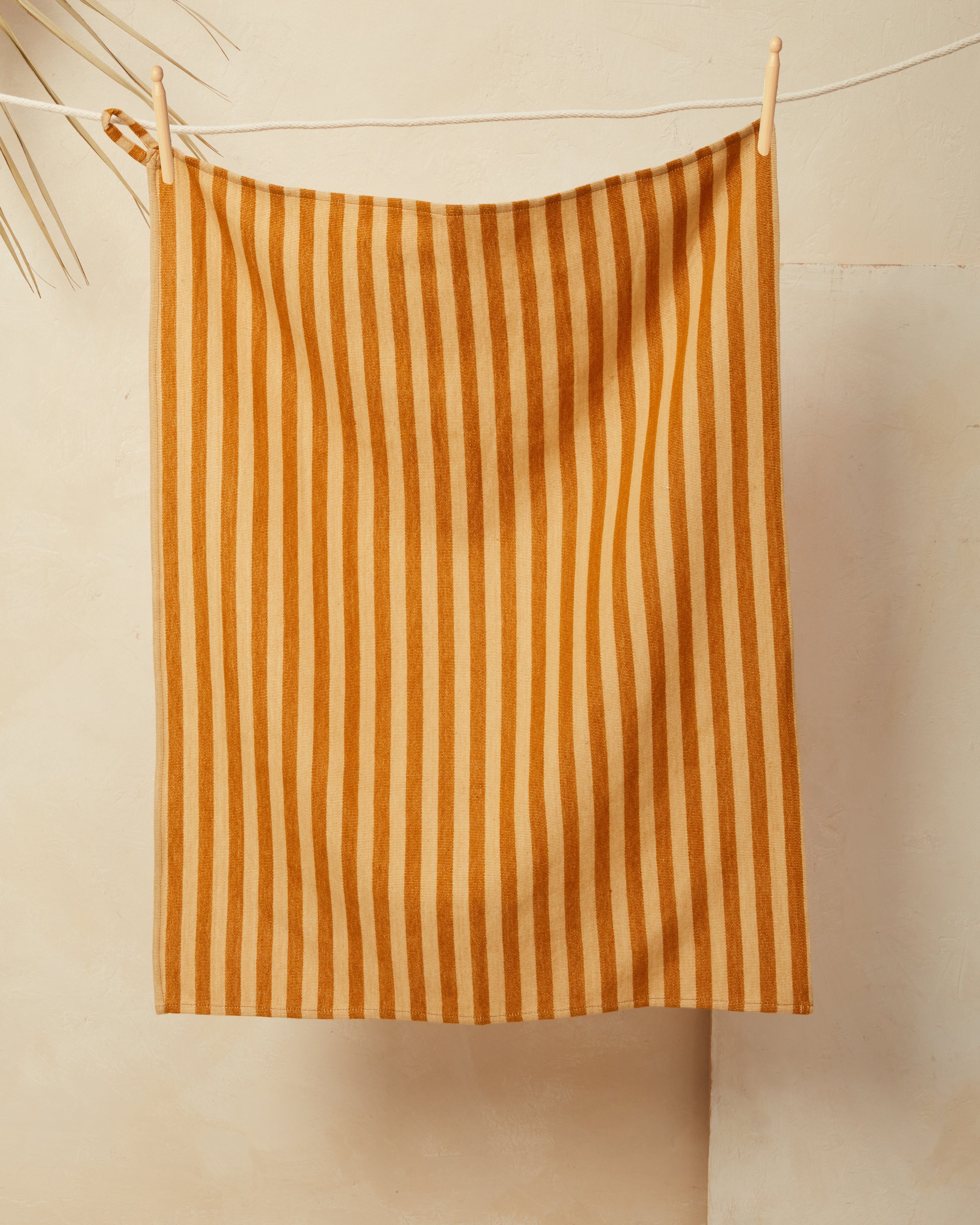 Sol Tea Towel - Rust