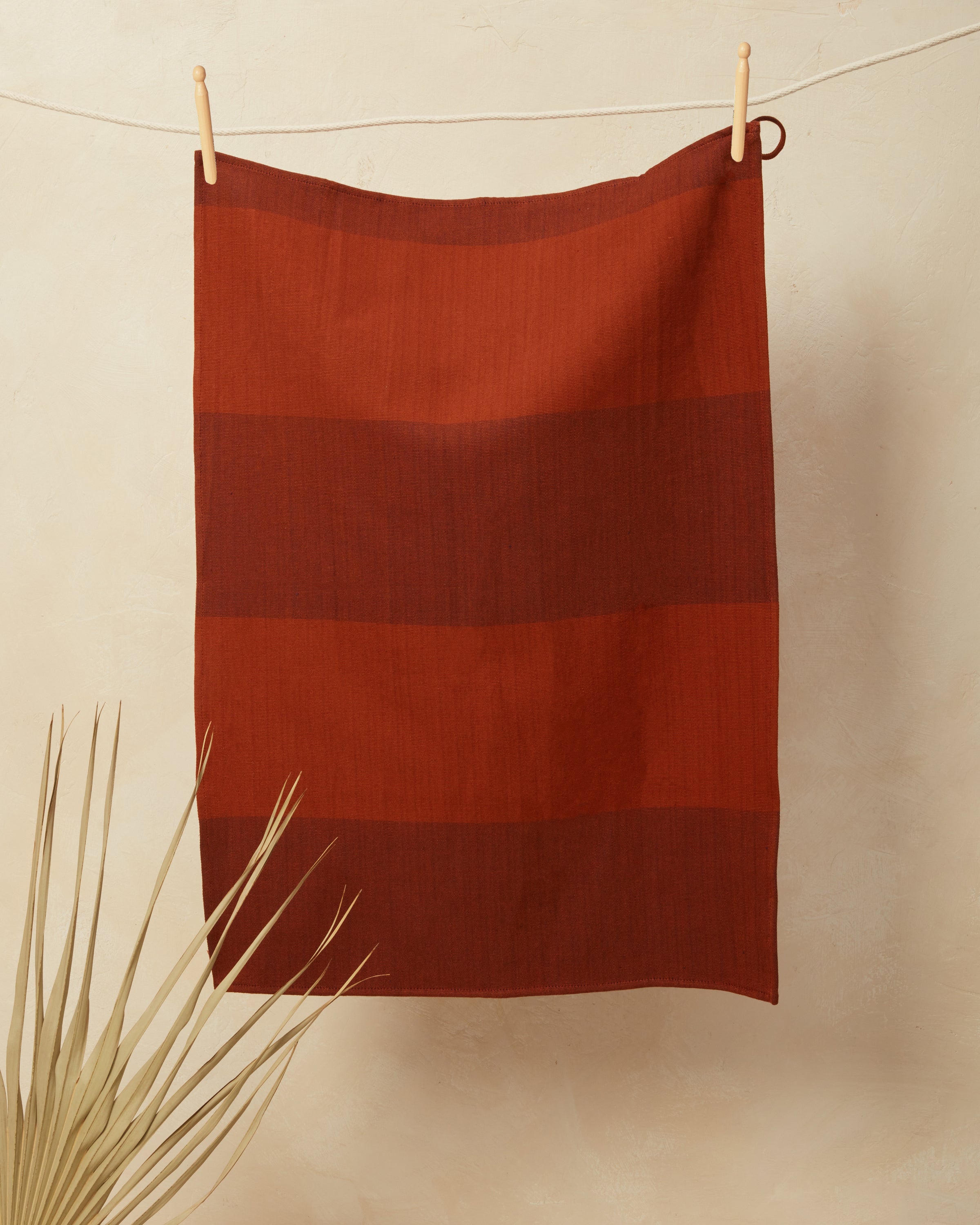 Sol Oven Mitt in Hibiscus - Ethical Kitchen Textiles