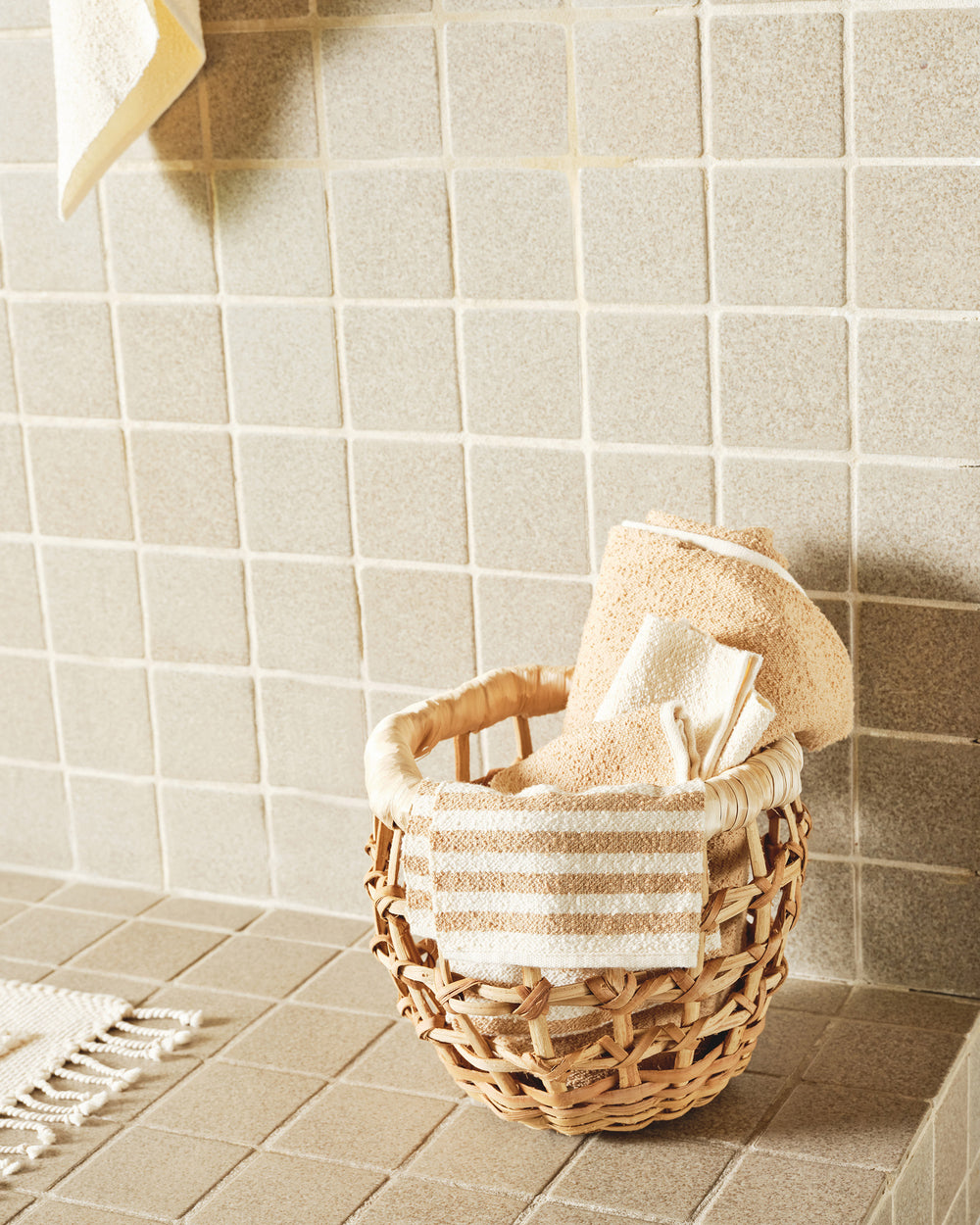 Everyday Washcloth - Fawn Stripe