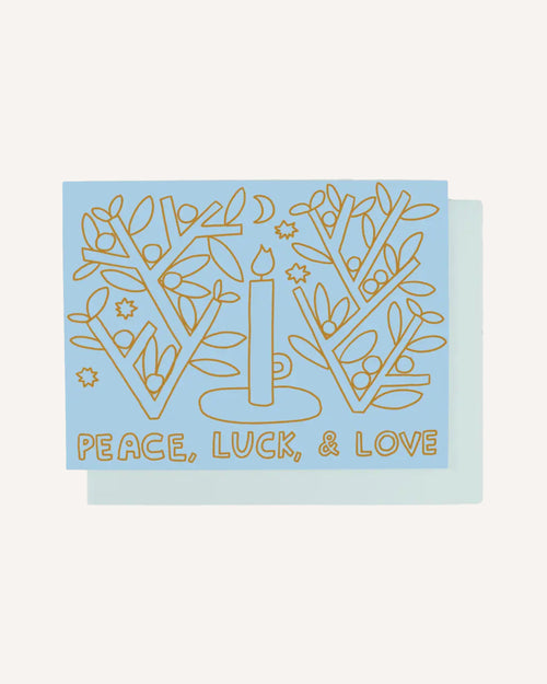 People I've Loved Peace, Luck, and Love Card