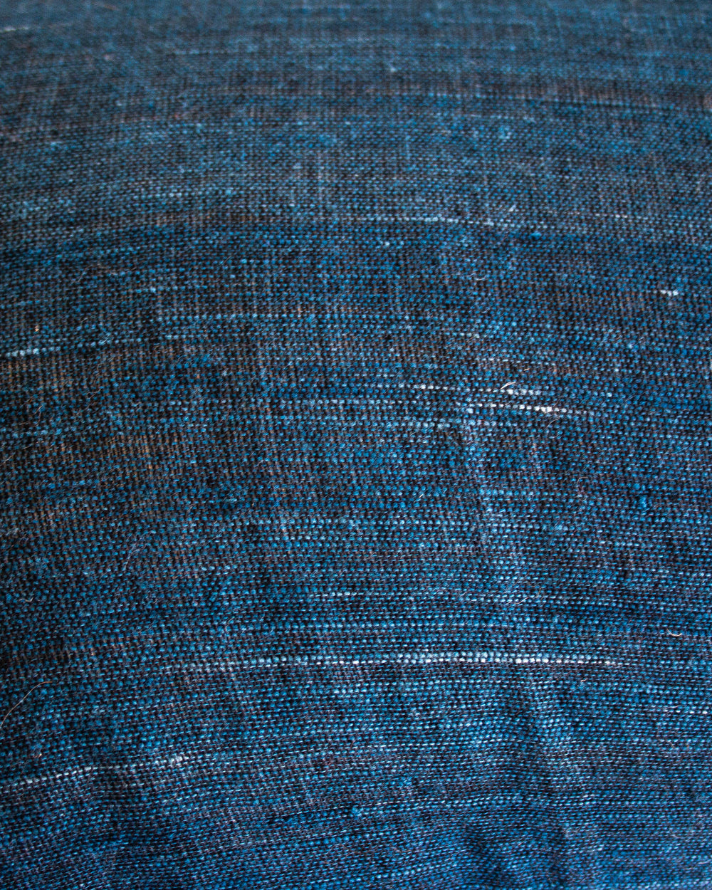 Handspun Pillow Sample - Navy Lumbar