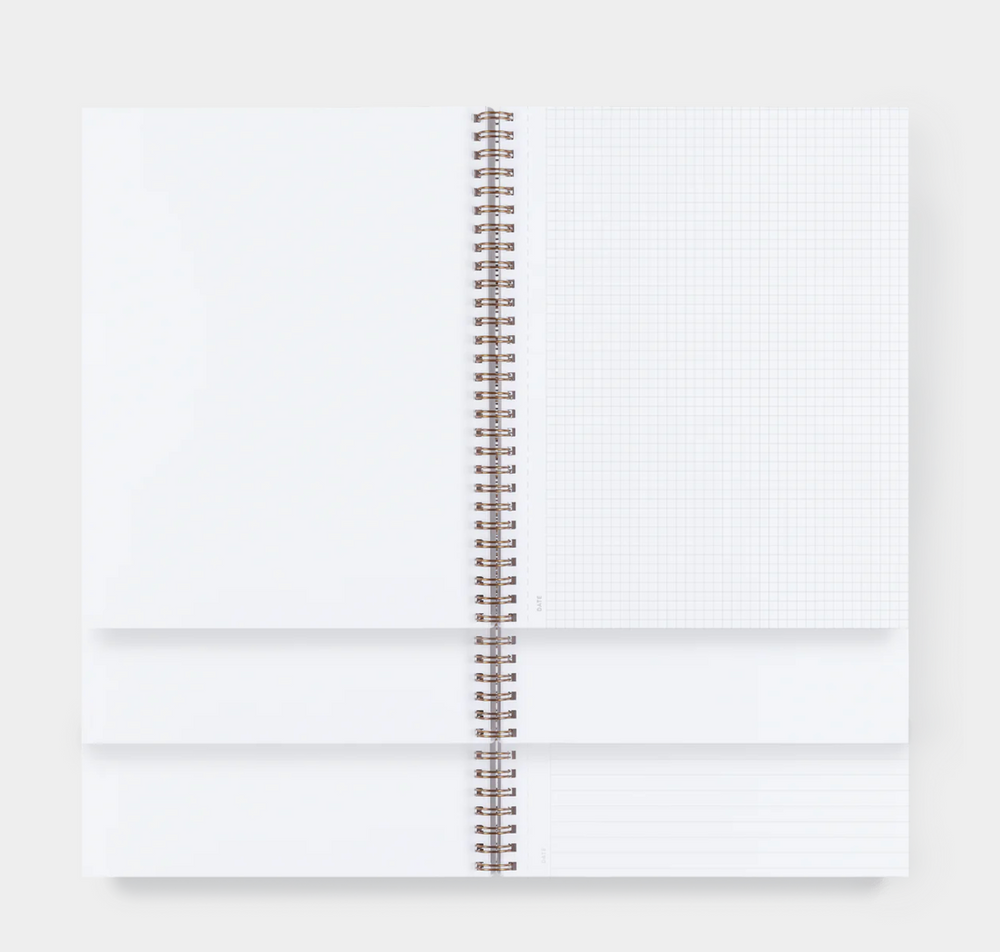 Appointed Grid Notebook - Lavender