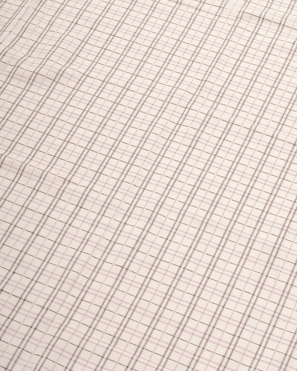 Hudson Grid Tablecloth - Quinoa